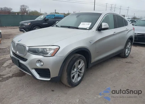 2016 BMW X4 xDrive28I z USA, uszkodzony, nr VIN 5UXXW3C58G0R20781